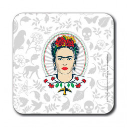 Frida Kahlo Glasunderlägg Head